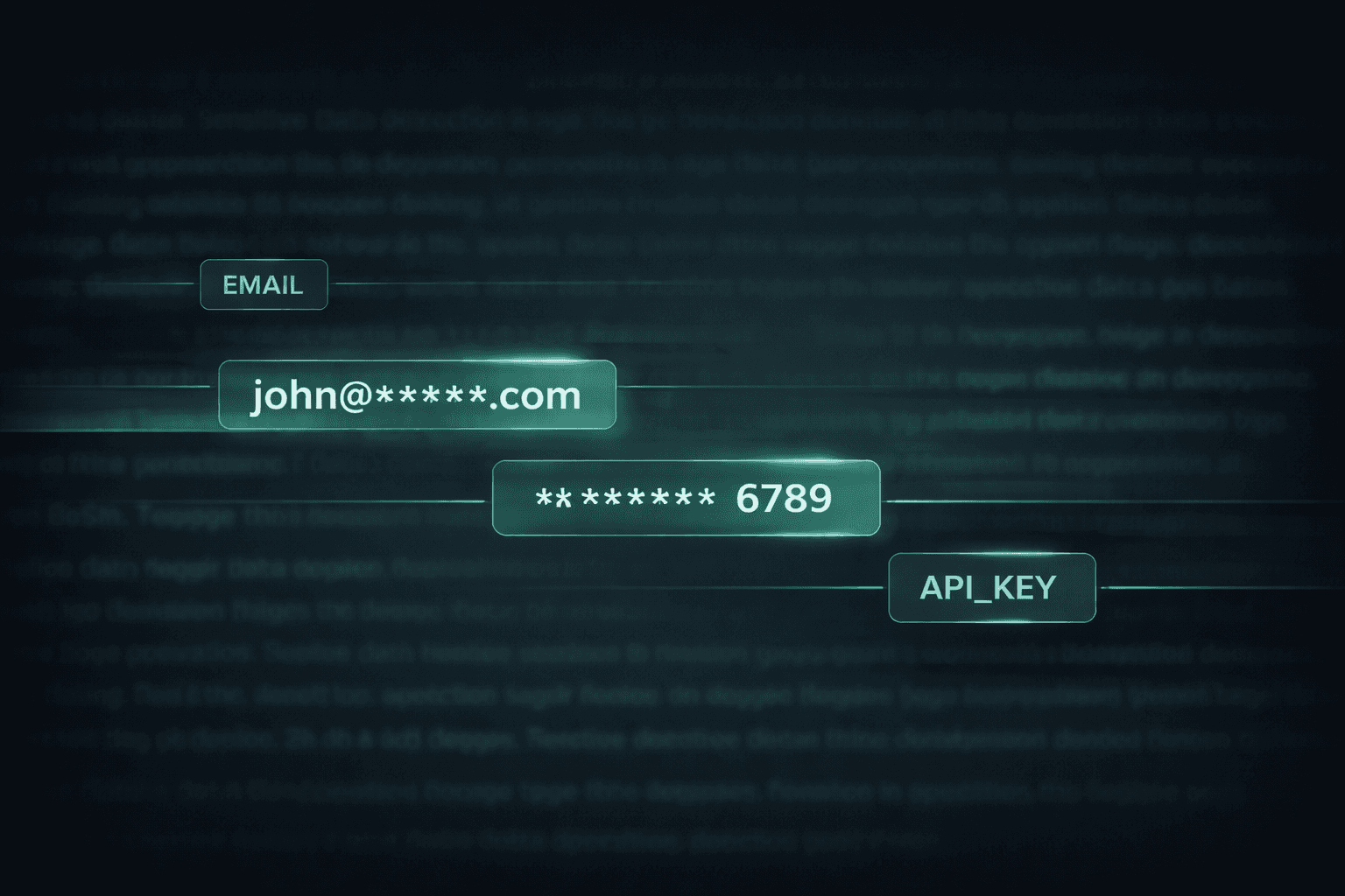 Scan text and files for sensitive data